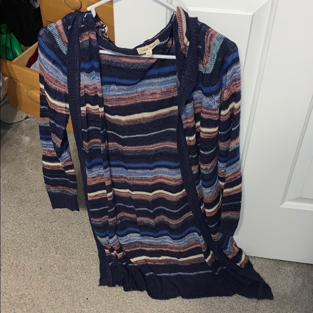 Striped colorful cardigan
